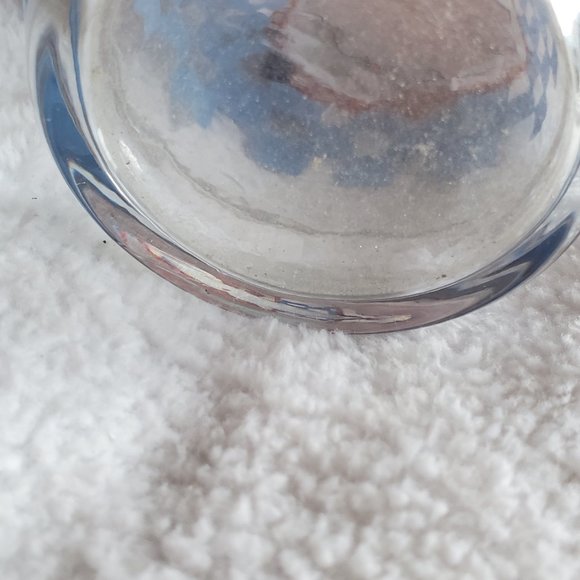 Coca-Cola vintage 1980s Blue Checkered Band Drinking Glass - Picture 4 of 6
